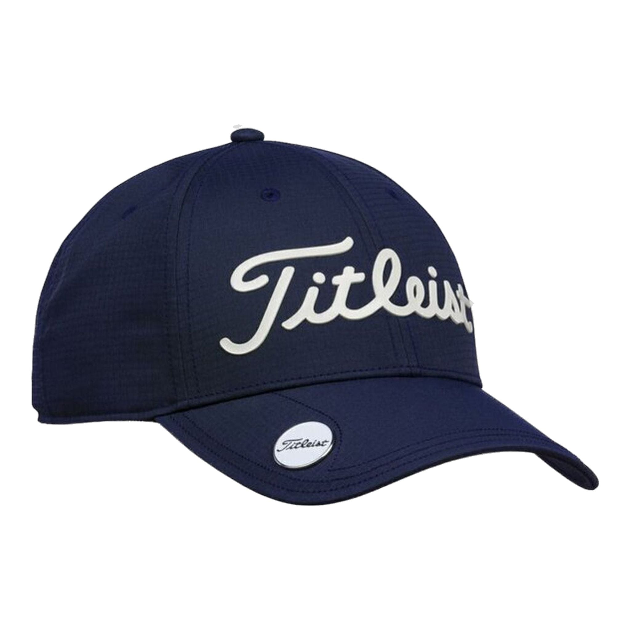 Marqueur de balle Titleist Cap Performance, bleu marine/blanc
