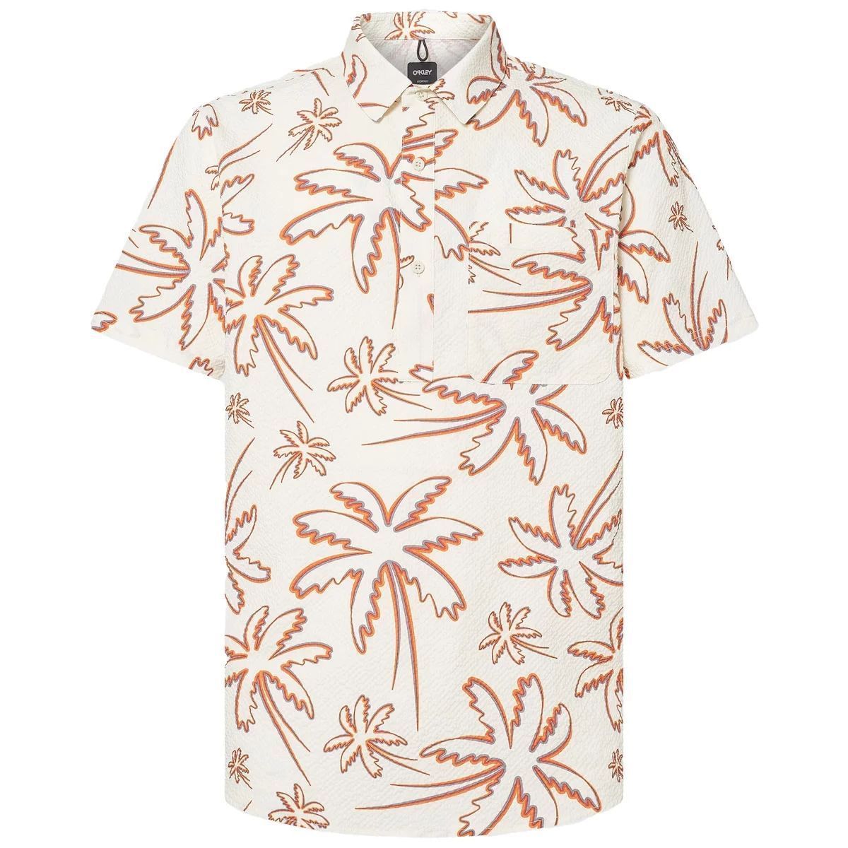 Polo Oakley Deco Palms à boutons pour homme