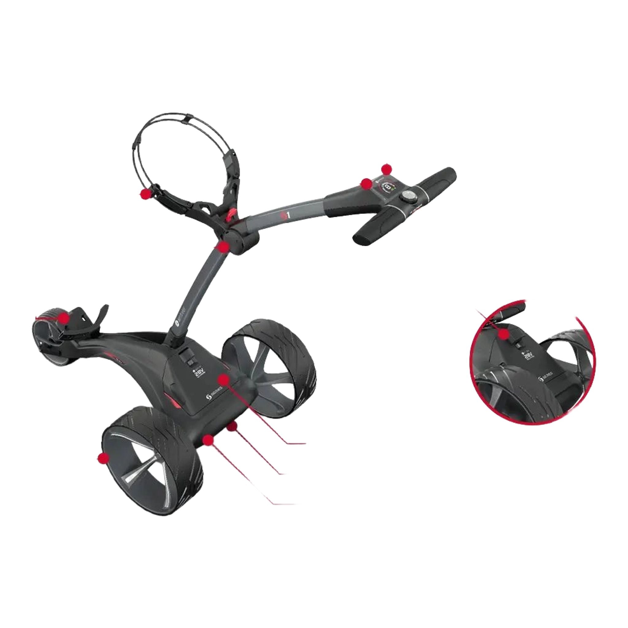 Chariot électrique Motocaddy S1 (2025)