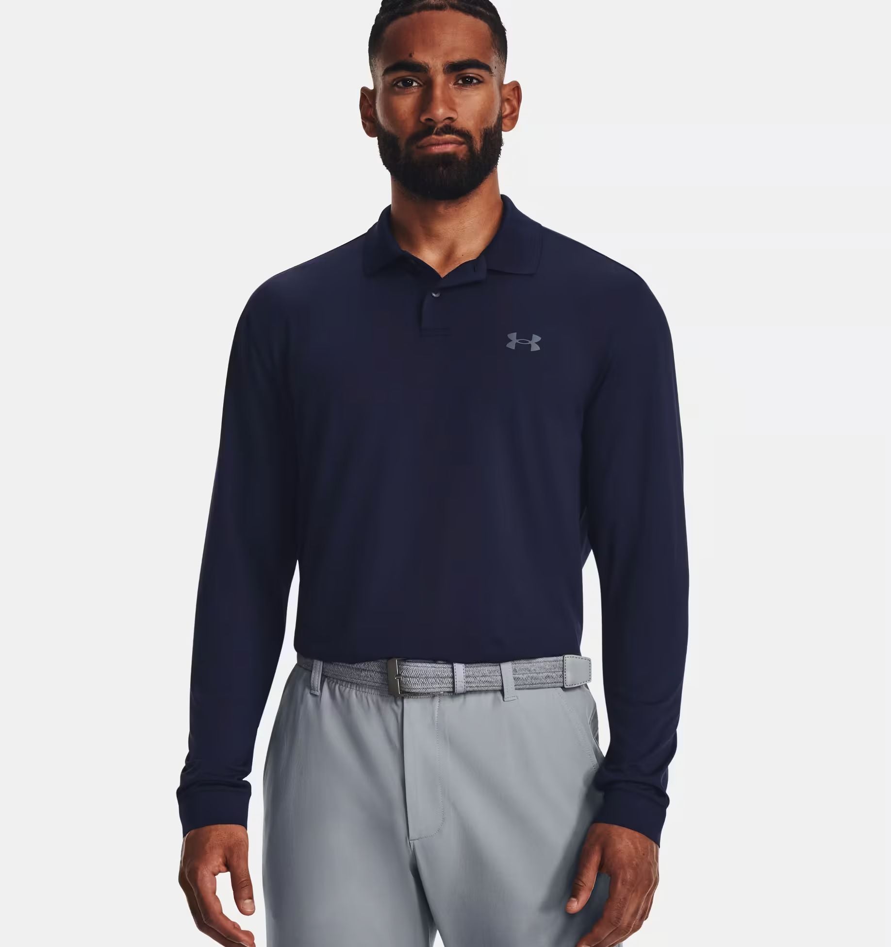 Polo à manches longues Under Armour Performance 3.0 pour homme